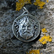 ZEUS, GRIECHISCHER GOTT, ANHÄNGER SILBER 925 - ANHÄNGER - SCHMUCK, SILBER