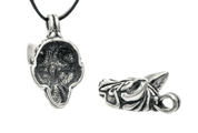 FENRIR WIKINGER WOLFSKOPF , SILBER ANHÄNGER VON WULFLUND, AG 925 - ANHÄNGER - SCHMUCK, SILBER