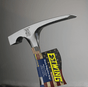 BRICKLAYER OR MASON'S HAMMER ESTWING USA - ROCK HAMMERS