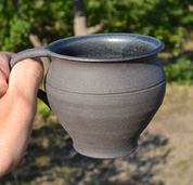 MEDIEVAL CUP, XIV. CENTURY - HISTORICAL CERAMICS