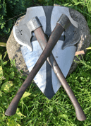 TEMPLAR, MEDIEVAL FULL METAL PRACTISE SHIELD - KAMPFSCHILDE