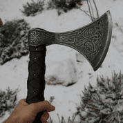 SKJALDBORG, ETCHED VIKING AXE - AXES, POLEWEAPONS