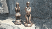 LADA, SLAVIC GODDESS - SLAVIC STATUES, BOHEMIA, MORAVIA