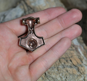 HAMMAR, THOR'S HAMMER, BRONZE - VIKING PENDANTS