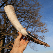 BORRE, ENGRAVED DRINKING HORN, DELUXE EDITION - DRINKING HORNS