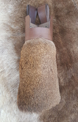 QUIVER WITH FUR, FOR CROSSBOW BOLTS - EQUIPMENT FOR ARCHERY