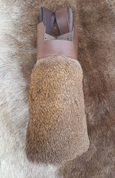 QUIVER WITH FUR, FOR CROSSBOW ARROWS - BÖGENZUBEHÖR