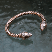 BJÖRN, BÄR, BRONZE, ARMBAND - WIKINGER, SLAWISCHE, KELTISCHE ARMBÄNDER - BRONZE