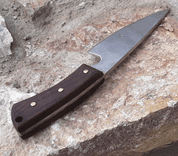 RUFUS, HAND FORGED BLACK KNIFE - KNIVES