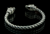 BERSERKER, BEAR, SILVER BRACELET - BRACELETS