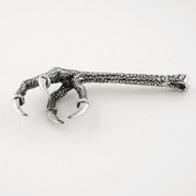 VOGEL-GREIFER-ANHÄNGER, SILBER - ANHÄNGER - SCHMUCK, SILBER