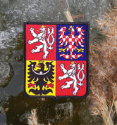 CZECH REPUBLIC - COAT OF ARMS, VELCRO PATCH - PATCHES UND MARKIERUNG