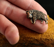 BOAR, BRONZE AMULET - ANIMAL PENDANTS