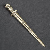 VIKING SWORD, ZINC PENDANT, ANTIQUE BRASS - ALL PENDANTS, OUR PRODUCTION