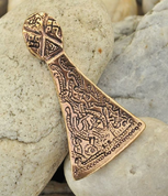 VIKING AXE MAMMEN, BRONZE PENDANT - VIKING PENDANTS