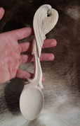 EAGLE, CARVED SPOON - DISHES, SPOONS, COOPERAGE