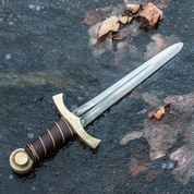 MEDIEVAL DAGGER - BRASS AND STEEL - SWORDFIGHT DAGGERS