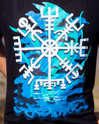 VEGVÍSIR, MEN'S T-SHIRT - PAGAN T-SHIRTS NAAV FASHION