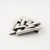 VALKNUT, WIKINGER-ANHÄNGER AUS SILBER, AG 925 - ANHÄNGER - SCHMUCK, SILBER