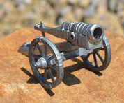 MEDIEVAL CANNON, TIN - PEWTER FIGURES