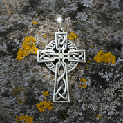 KELTISCHES KREUZ, ANHÄNGER SILBER 925 - ANHÄNGER - SCHMUCK, SILBER