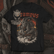 KRAMPUS HERREN T-SHIRT IN FARBE - HEIDNISCHE T-SHIRTS