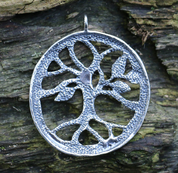 YGGDRASIL BAUM ANHÄNGER, SILBER - ANHÄNGER - SCHMUCK, SILBER