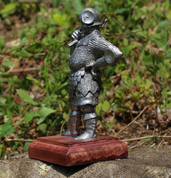 CROSSBOWMAN, HISTORICAL TIN STATUE - PEWTER FIGURES