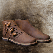 VIKING LEATHER BOOTS - HEDEBY - VIKING, SLAVIC BOOTS