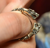 FENRIR, BRONZE VIKING RING - WIKINGERAMULETTE