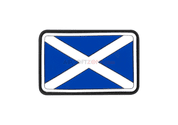 SCOTLAND FLAG RUBBER PATCH - PATCHES UND MARKIERUNG