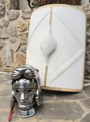 GLADIATORENSCHILD, SCUTUM, POMPEJI - SCHILDE LIVING HISTORY