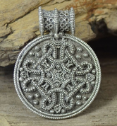 BIRKA, RÉPLIQUE DE PENDENTIF VIKING, ARGENT - PENDENTIFS