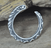 SERPENT, SNAKE, SILVER RING AG 925 - RINGS