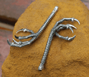 VOGEL-GREIFER-ANHÄNGER, SILBER - ANHÄNGER - SCHMUCK, SILBER