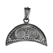 LUNA, DARK AGE STERLING SILVER PENDANT OF FERTILITY - PENDANTS