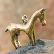 CELTIC HORSE PENDANT FROM GALLIA, BRONZE - BRONZE HISTORICAL JEWELS