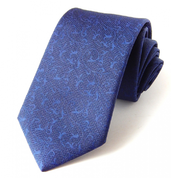 FLORAL - BLUE, MEN'S TIE - TIES, BOW TIES, HANDKERCHIEFS