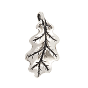 OAK LEAF, PENDANT, STERLING SILVER - PENDANTS