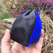 LEATHER POUCH - INDIGO - BAGS, SPORRANS