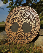 CELTIC TREE OF LIFE, WALL DECORATION - WOODEN STATUES, PLAQUES, BOXES
