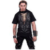 UNZIPPED - T-SHIRT BLACK - T-SHIRTS, SLEEVELESS