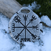 VEGVISIR, ICELANDIC RRUNES, PENDANT, ZINC - ALL PENDANTS, OUR PRODUCTION