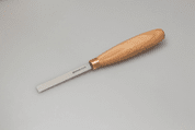 K1/10 – COMPACT STRAIGHT FLAT CHISEL SINGLE BEVEL. SWEEP №1 - GESCHMIEDETE SCHNITZMEISSEL