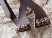 RAPIER SWORD HANGER, LEATHER - SWORD ACCESSORIES, SCABBARDS