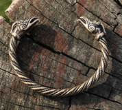 CELTIC DRAGON, BRACELET, BRONZE - BRONZE HISTORICAL JEWELS