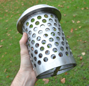 PERFORATED FLASK FOR SILVER CASTING, STAINLESS - STEEL FLASKS, GASKETS