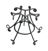 SET OF 5 HORNS,  0,4 L AND STAND - TRINKHÖRNER