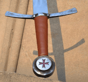 ONEHAND SWORD WITH RED CROSS - MITTELALT SCHWERTER