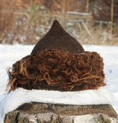 WOOLEN HAT, BARBARIAN - HATS FOR MEN